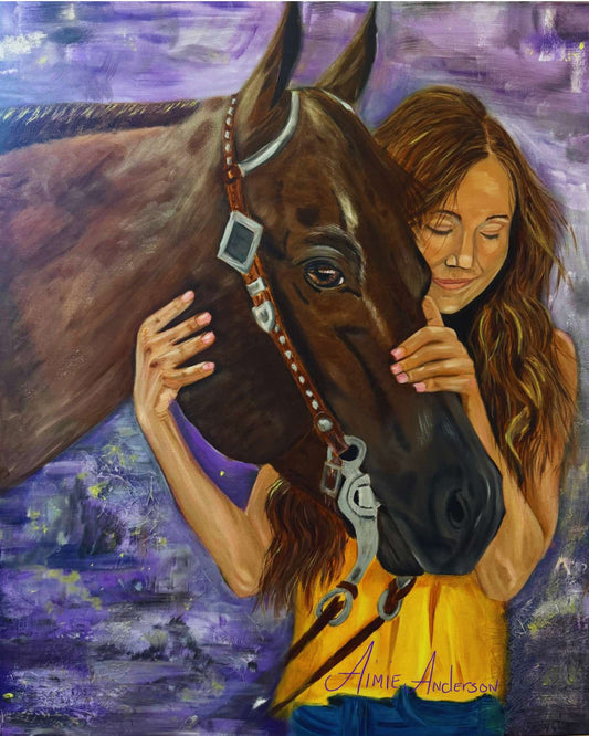 Unbridled Love Giclee Paper Print