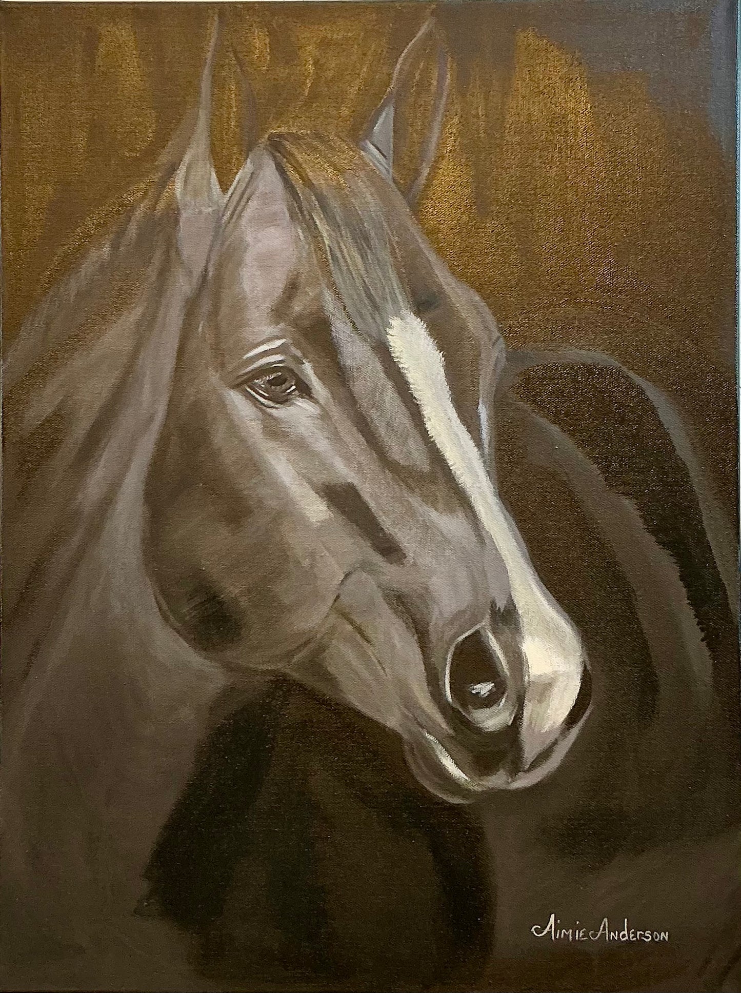 BLACK JACK - 18x24 inch Original