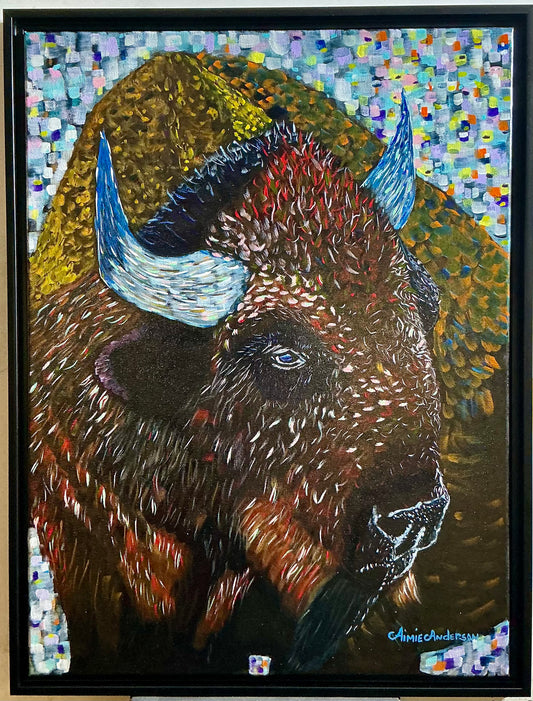 Buffalo Giclee Paper Print