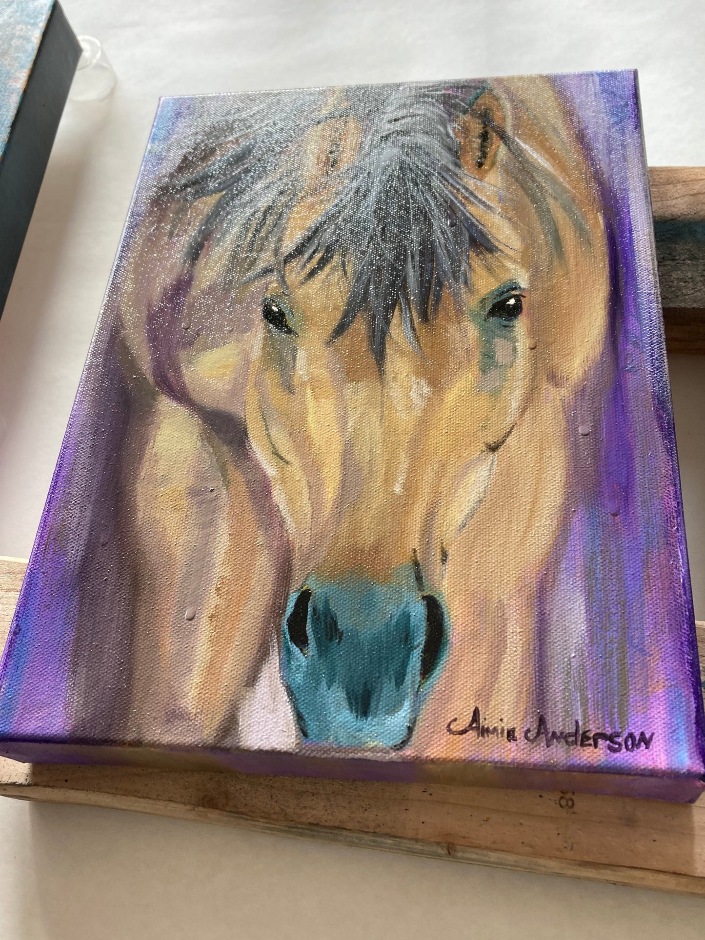 My Little Horse DYLAN -  Giclee Paper Print