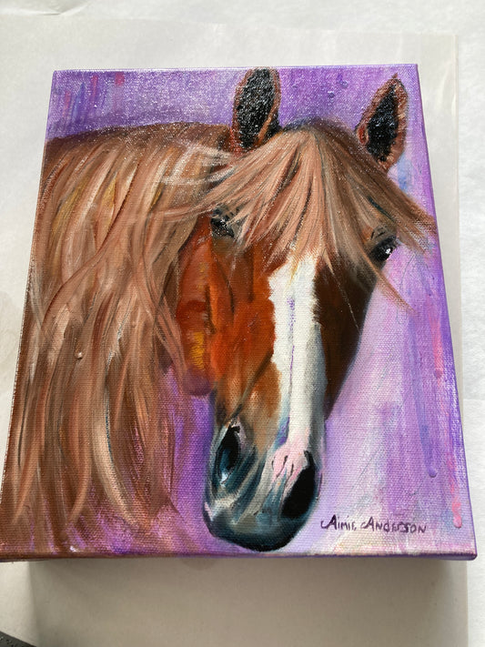 My Little Horse HANK - Giclee Paper Print