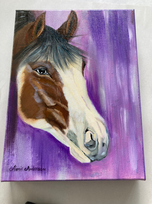 My Little Horse BANDIT - Giclee Paper  Print