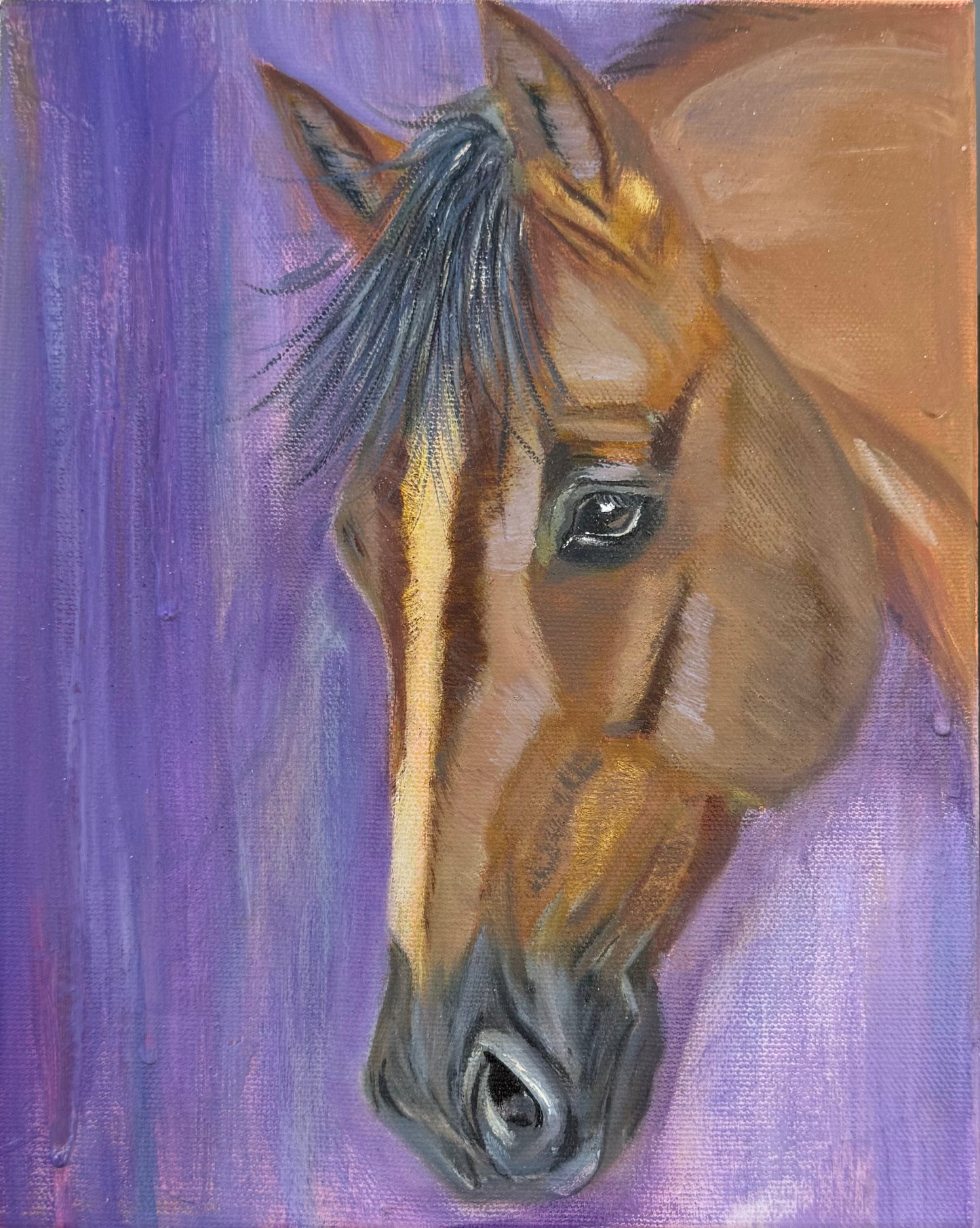 My Little Horse COPPER - Giclee Paper Print