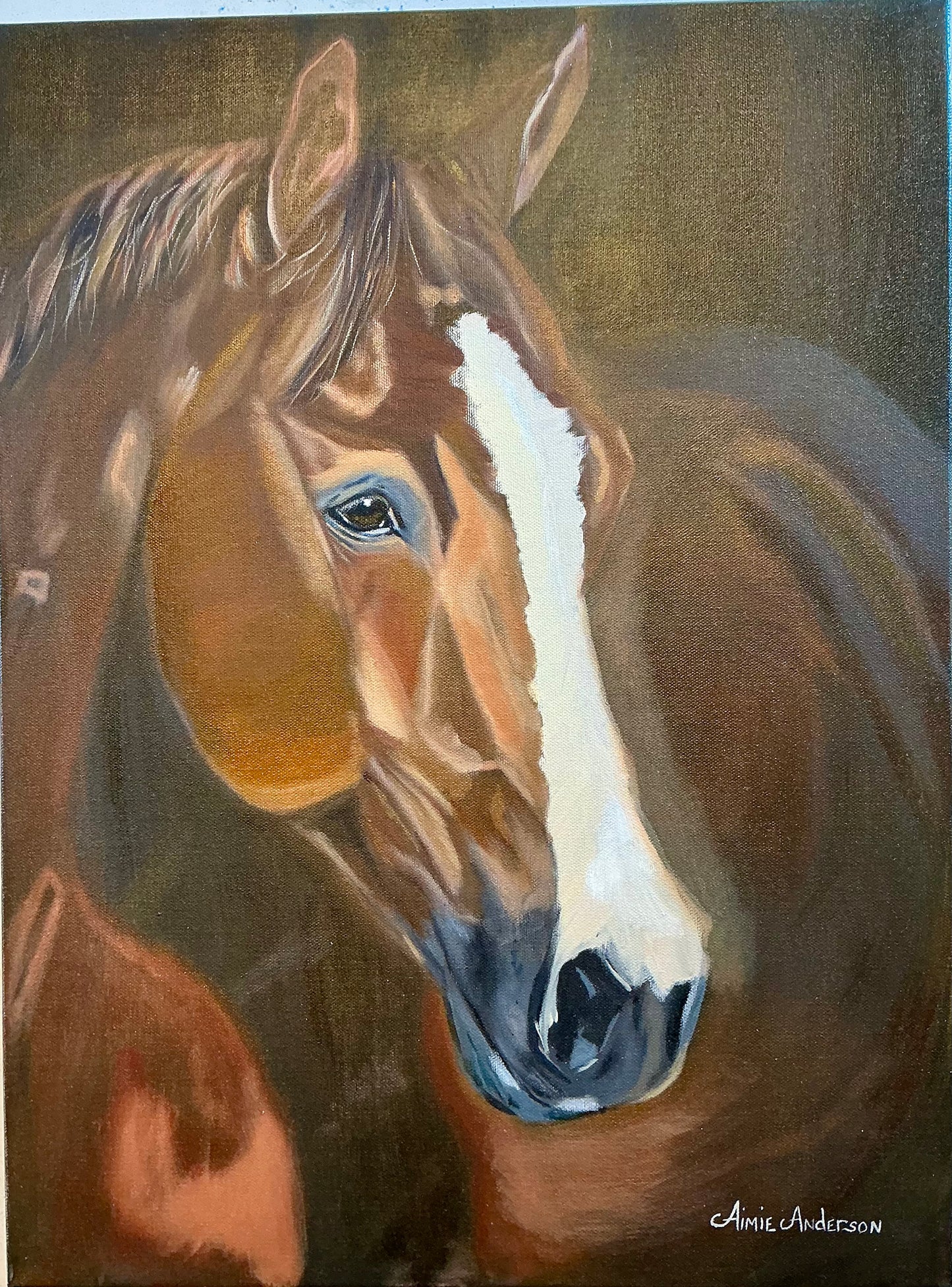 BEAU - 18x24 inch Original