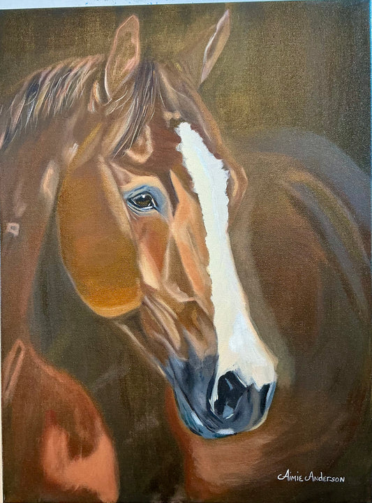 BEAU - 18x24 inch Original