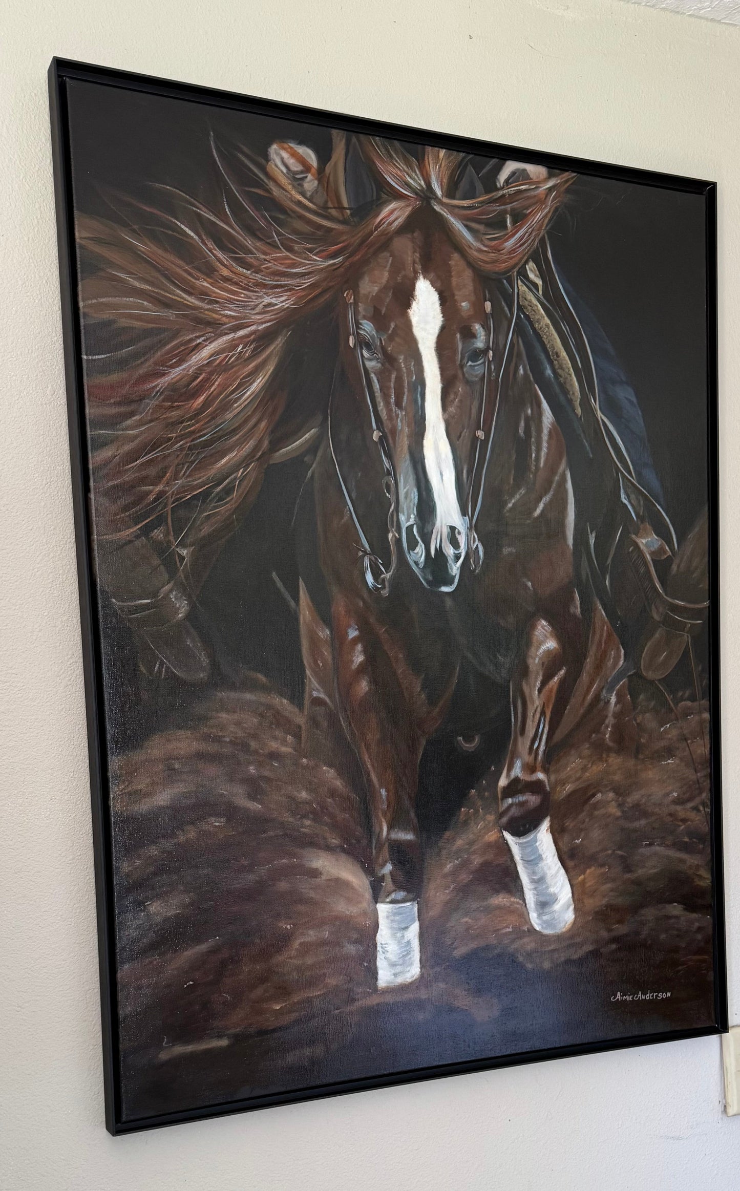 Whoa - Original oil Painting 30x40 inch